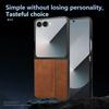 Чехол для Samsung Galaxy Z Flip 8 Z Flip 7 FE 6 5 4 3 Чехол для телефона Ретро-стиль Бизнес-флип-чехол для Samsung W25 W24 Флип-чехол 5G