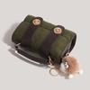 IELGY Velvet Small Square Bag All-Match Portable High-End Messenger Bag