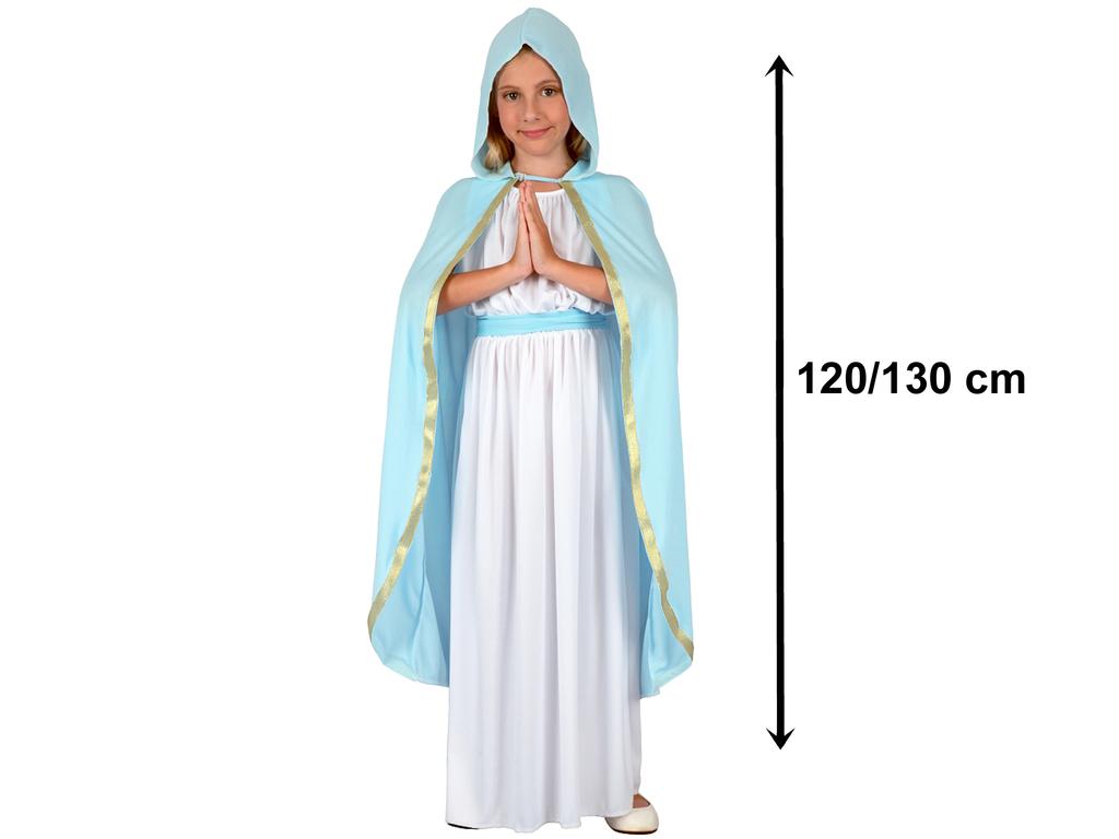 Maria Carnival Costume Dress Cape 120/130 cm