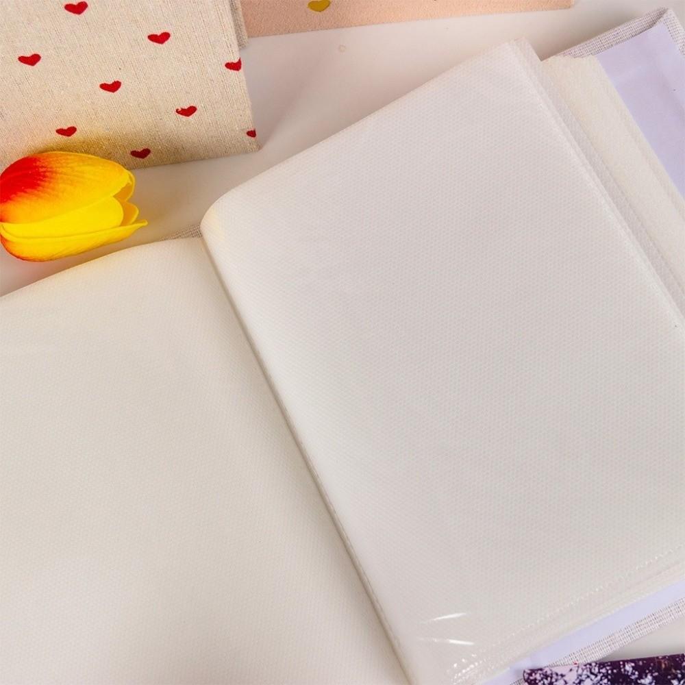 6 Inch 100 Pockets Scrapbook Album Laminated Slip-in Picture Albums Photo Storage Photo Collection
