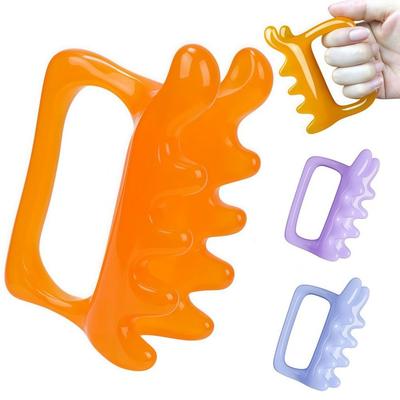 Смола Фасциальный Целлюлитный Массажер Янтарная Расческа для Массажа Мышц Фасциальная Массажная Расческа Для Плеч Спины