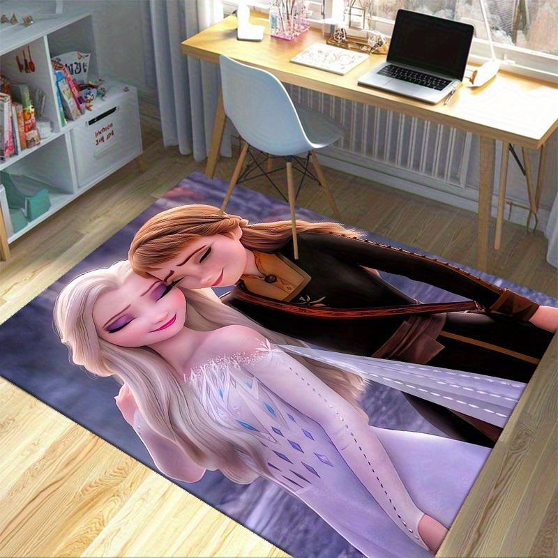 1pc, Elsa & Anna Frozen II Sisters Hugging Rug - Home Decor, Office Carpet, Chair Pad, Outdoor Mat, Gift IdeaP057