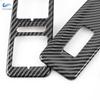 For VW Golf 6 MK6 2010 2011 2012 2013 Interior Window Lifter Switch Control Panel Cover Carbon Texture Inner Accessories