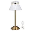 Table Lamp Cordless 3 Colors Touch Control Stepless Dimmable Rechargeable LED Lamp for Restaurant