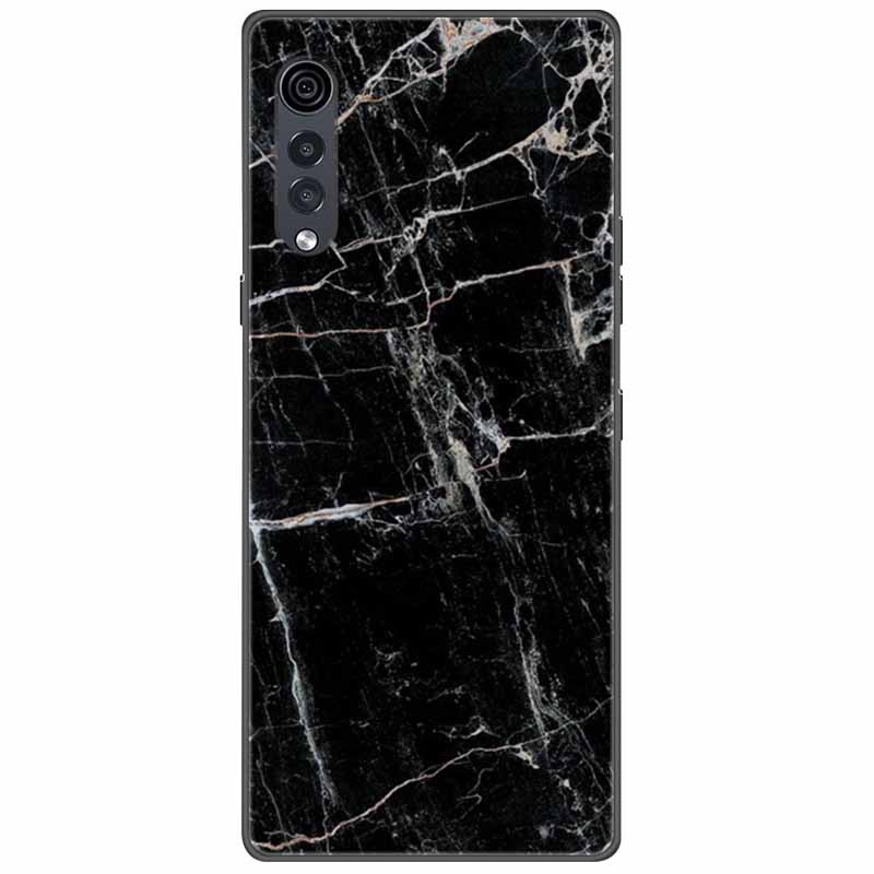 Для LG Velvet Чехол Мягкий Силикон Модный Мраморный ТПУ Funda Coque для LG Velvet 5G 6,8 дюйма Защитный Capa Для LGVelvet Чехлы