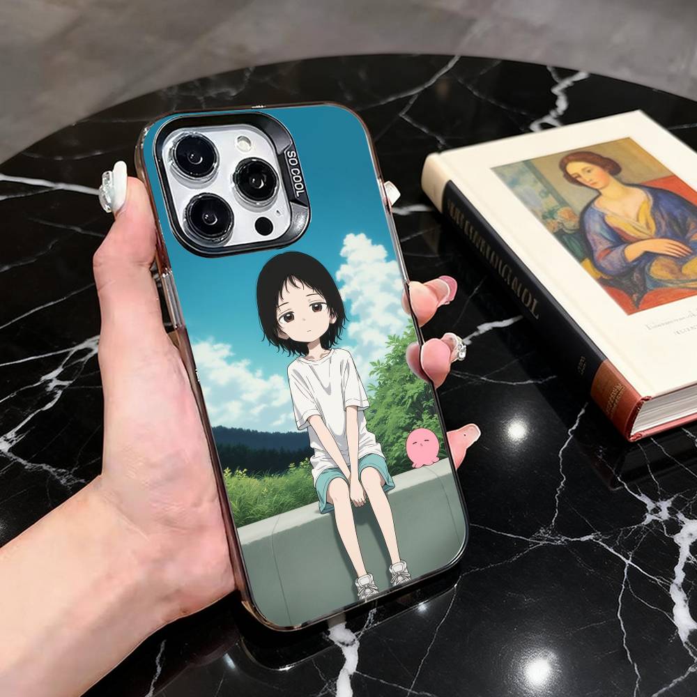 Милый чехол для телефона Takopis O-Original S-Sin-tos Для iPhone 17,16,15,14,13,12,11 Plus,Pro Max,Красочный серебристый чехол для телефона Funda Cover
