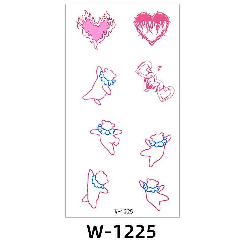 Cartoon Tattoo Sticker Waterproof Small Fresh Children Cute Tattoo Sticker Temporary Tattoo