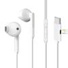 USB Type C Wired Earphones with Microphone Be Used While Earphones with Microphone Noise Cancelling Type High Resolution Calls Volume Adjustment No