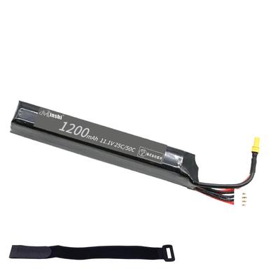 Аккумулятор LiPo MINSHI Celeb 11.1V 25C50C 1200mAh с разъемом XT30, высокой емкости, для радиоуправляемых автомобилей, грузовиков, вертолетов, FPV, дронов и многого другого,