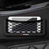 1/2Pc Car Net Bag Phone Holder Storage Net Box Pocket Organizer for Mitsubishi Pajero Outlander XL Montero Lancer Center Hub Cap