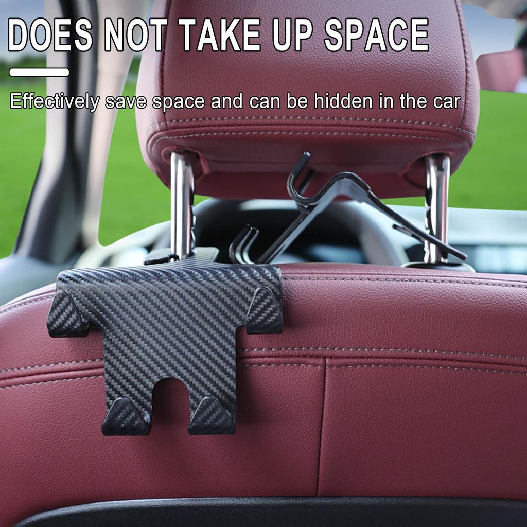 Multi-functional Two-in-one Vehicle-mounted Hook Wholesale Car Rear Mobile Phone Bracket Hook