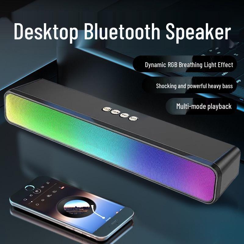 M8 RGB Саундбар: Панорамный объемный звук, яркий игровой динамик с классными световыми эффектами