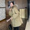 Утепленная зимняя рабочая парка для женщин с флисовой подкладкой