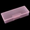 Transparent Nail Supplies Brush Kit Storage Box Plastic Container Organizer Case