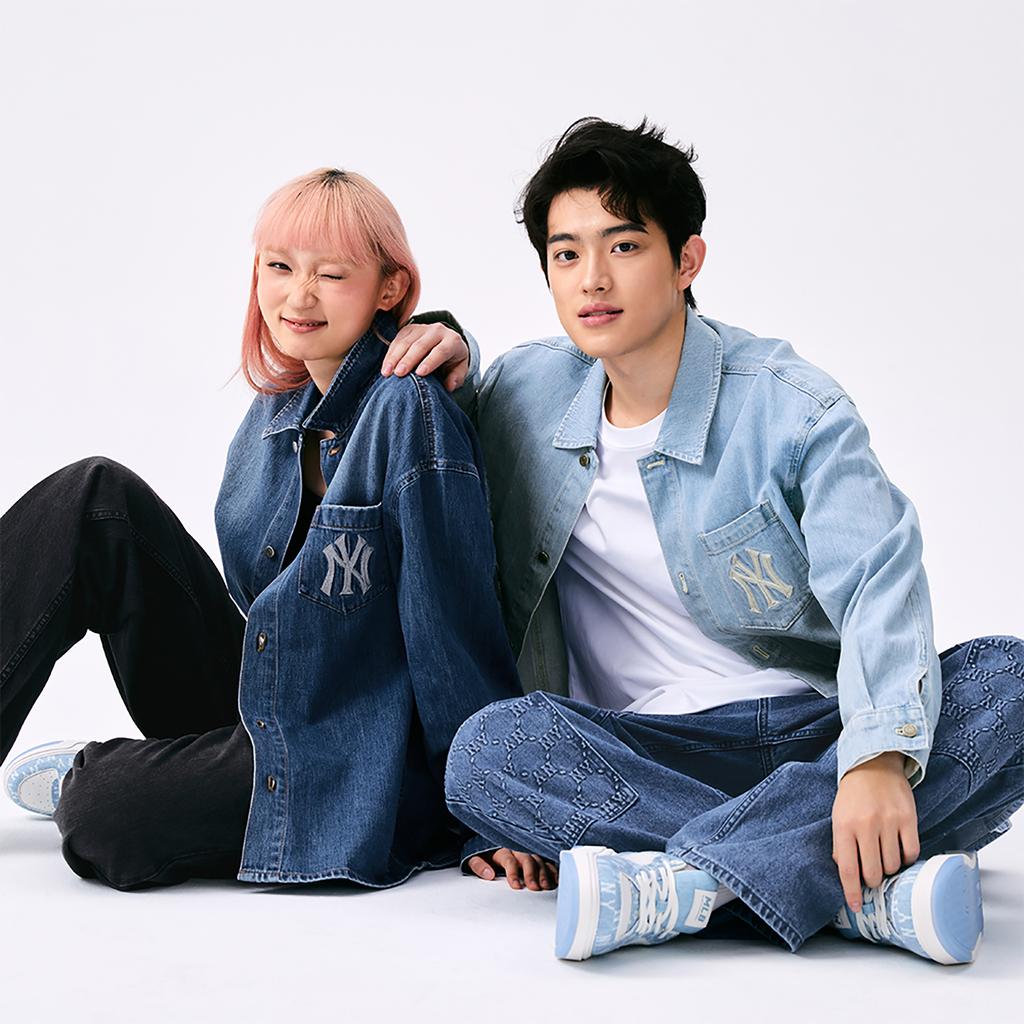 Новая футболка MLB New York Yankees Унисекс Синяя 3ADRB0351-50INS