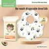 Disposable Waterproof Baby Bib - Anti-Spit-Up, Large Size, Non-Pure Cotton