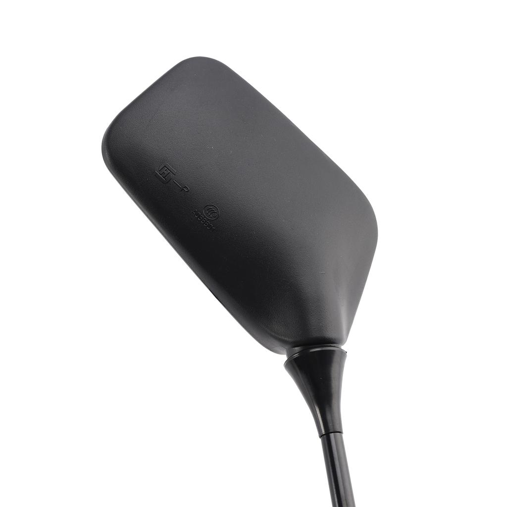 Черные зеркала заднего вида M10 для Kawasaki KLR250, KLR600, KLR650 (1984-1990) - Прочная пара для улучшенной задней видимости