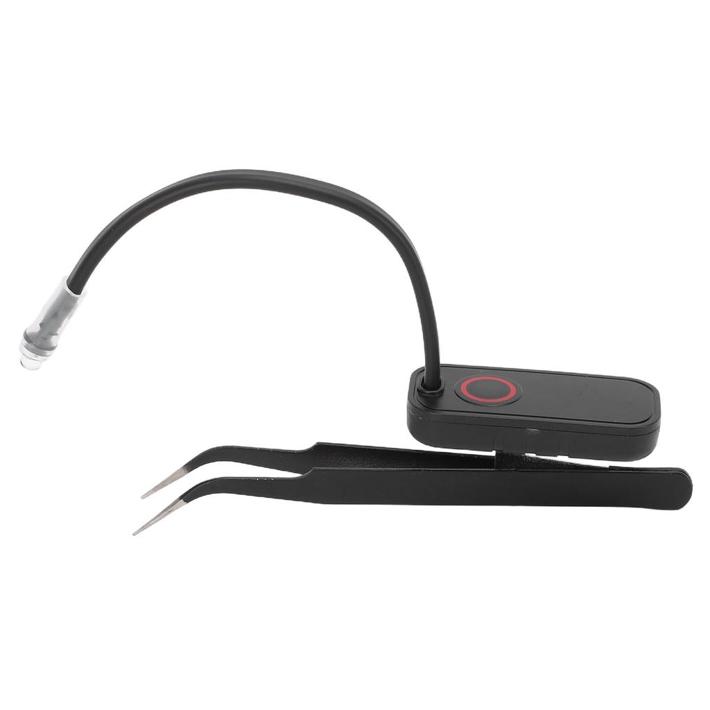 Eyelash Grafting Tweezers Light Lightweight LED Glue Curing Eyelash Extension Light with Tweezers for Beauty Salon