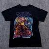 Винтажная футболка группы Cannibal Corpse Черный Репринт