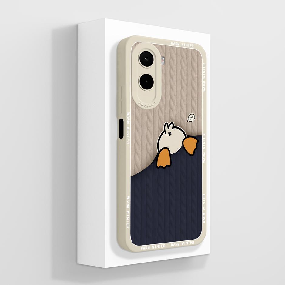 Case For Xiaomi Poco M7 4G Fashion Butterfly Soft Liquid Silicone Anti Drop Cover For XiaomiPocoM7 4G Protective Fundas Bumper