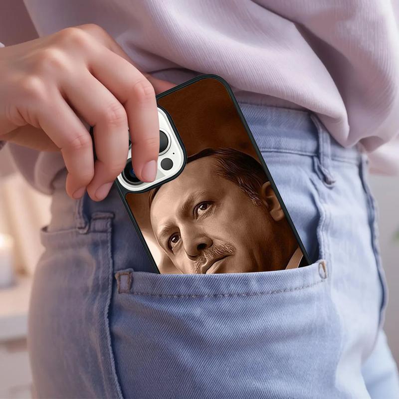 Turkey Recep Tayyip Erdogan Phone Case For iPhone 17 Air 15 16e 14 13 Pro Max Coque 12 11 Pro Max PLUS cover