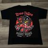Rose Tattoo Tour 2025 ЧЕРНАЯ Футболка Унисекс Хлопковая Футболка S-5XL LI1670 Унисекс Футболка