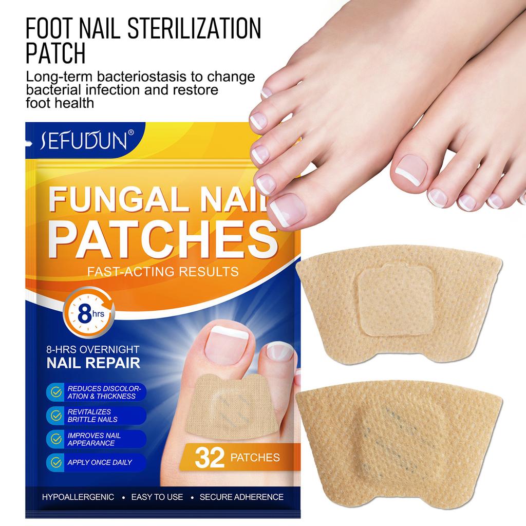Toenail Fungus Treatment Patches Fast-acting Nail Discoloration Treatment for Brittle Peeling Breaking Thin Nails