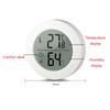 Mini Hygrometer Thermometer Digital Temperature Gauges Accurate LCD Monitors Adhesive for Homes Office & Greenhouse