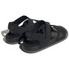 Adidas Adilette Sandal Black Grey Кроссовки унисекс Core-Black Grey-Five HP3007