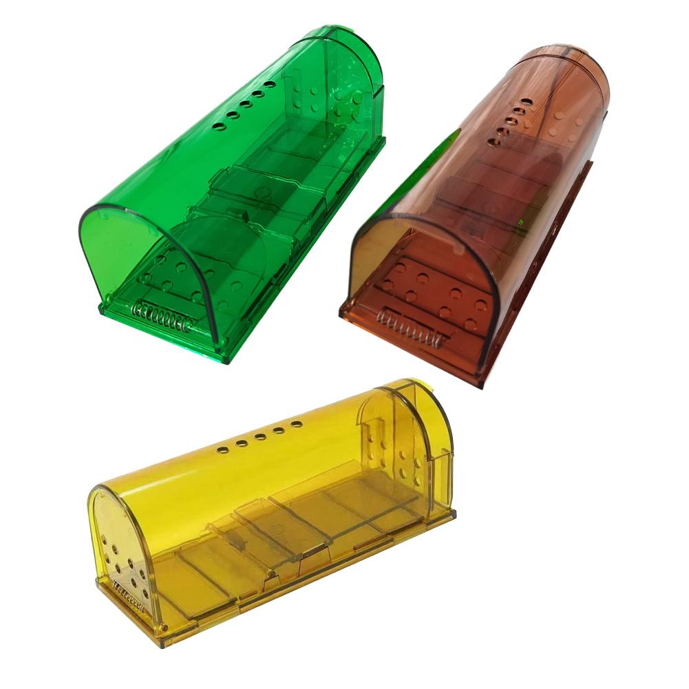 Умная самоблокирующаяся мышеловка, безопасная, прочная, железная сетка, бытовая, металлическая, многоразовая, гуманная, для помещений и улицы, крысоловка, клетка для крыс