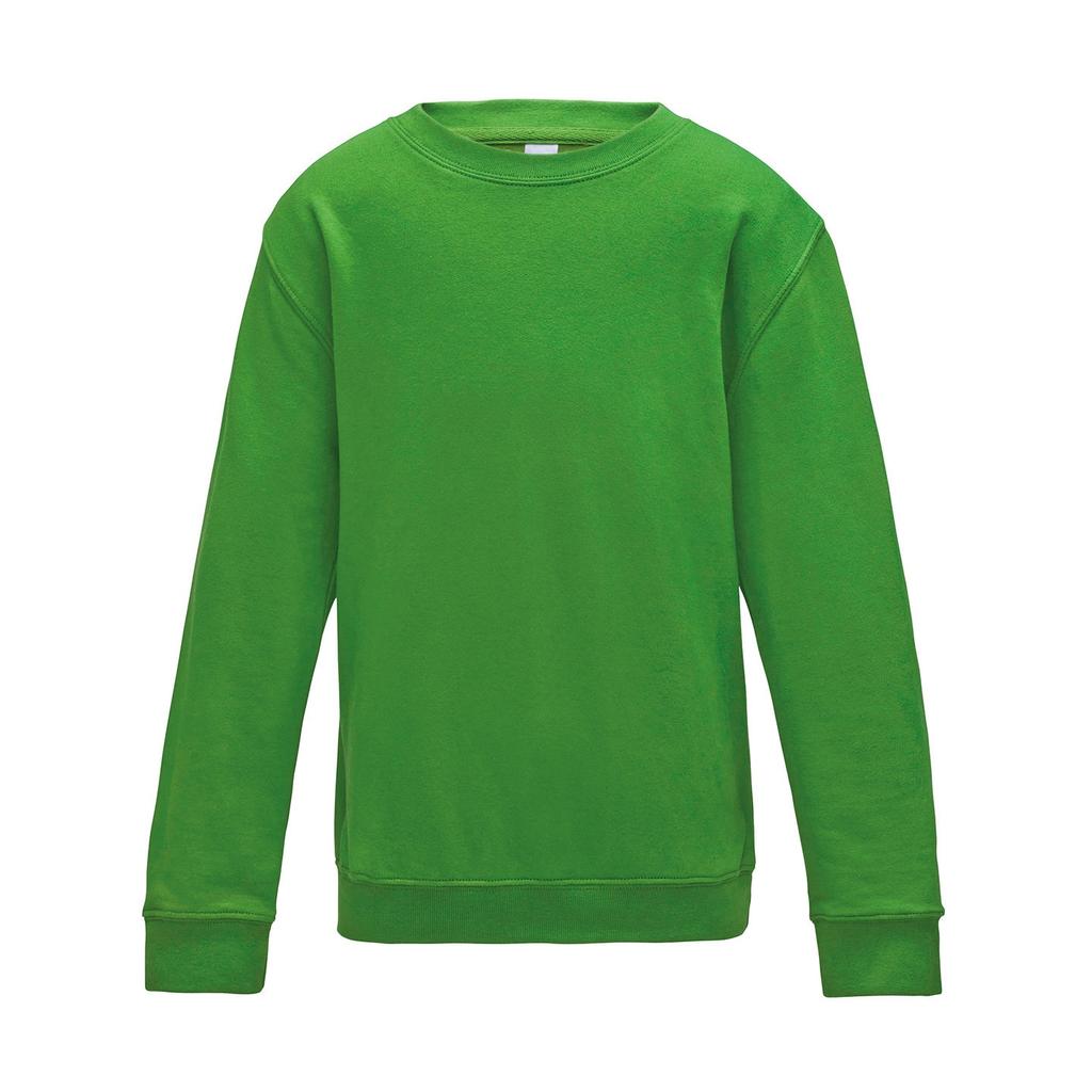 AWDis Just Hoods Childrens/Kids Plain Crew Neck Sweatshirt