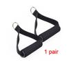 Elastic Rope Puller Handle Baseball Handle Metal Buckle Foam Handle Fitness Equipment Accessories Tan Rope Handle