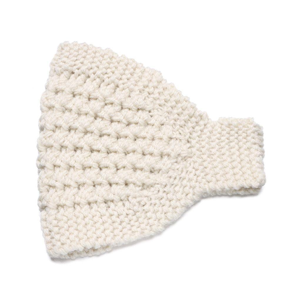 Warm Soft Stretch Scarf for Girls Warmers Hat Head Wraps Knitted Turban Winter Headbands