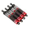 RC Oil Filled Shock Absorber 1 10 Scale 95mm High Strength Aluminum Alloy RC Shock Absorber Oil Damper Red