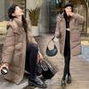 Утепленная одежда женская дизайнерская нишевая теплая утепленная одежда корейская версия свободная утепленная куртка осенне-зимняя куртка