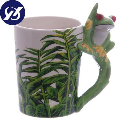 Стерео Птица Керамическая Чашка Марка Нарисованная вручную 3D Чашка Животного