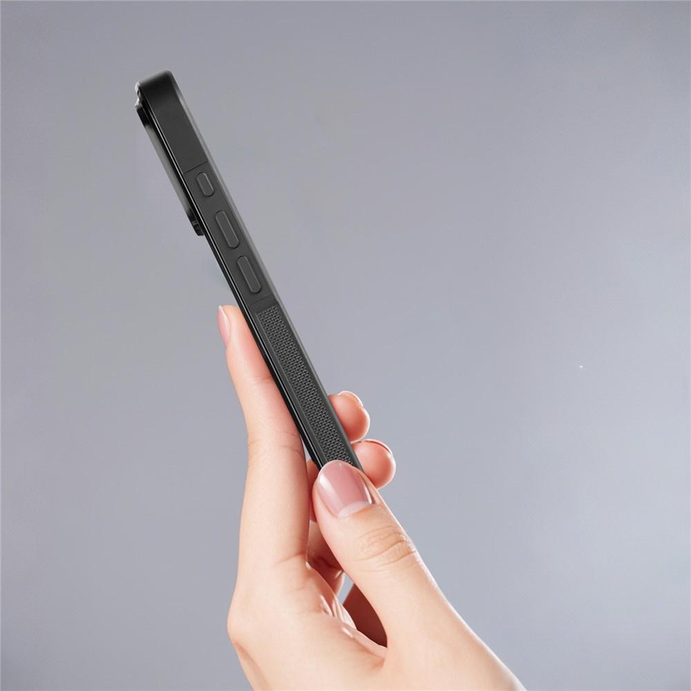 iPhone 17 Pro Max Case, Aramid Fiber Cover, MagSafe-Resistant, Black