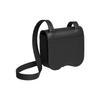 HERMES Della Cavalleria Silver Tone Buckle Epsom Calfskin Shoulder Bag, Crossbody Bag Women's 89 Noir Black H082226CK89