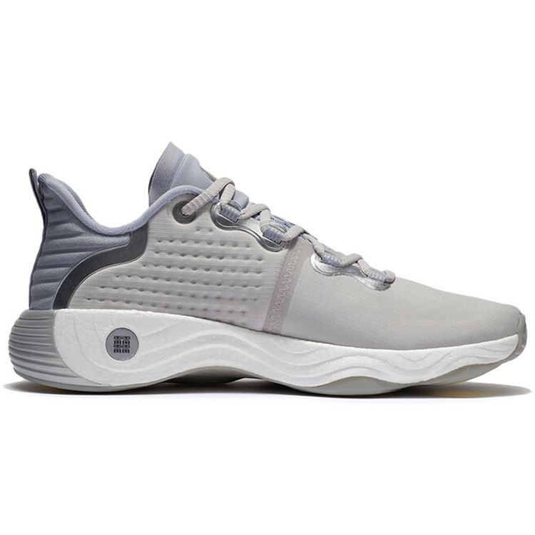 Li-Ning Unbounded 3 Легкие высокопрочные многофункциональные повседневные туфли с низким верхом Мужские кроссовки Микро-Кристалл-Серый AFVS003-1