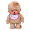 Sekiguchi Monchhichi Premium Standard Medium Beige Boy's Doll 251841 H19 X W16 X D13cm