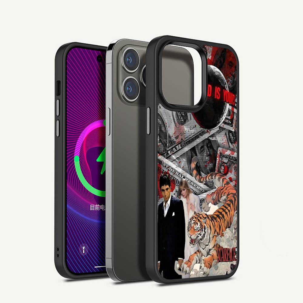 Vintage Classic S-scarface For Magsafe Magnetic Wireless Phone Case For IPhone 17 16 15 14 Plus 13 12 11 Pro Max Cover