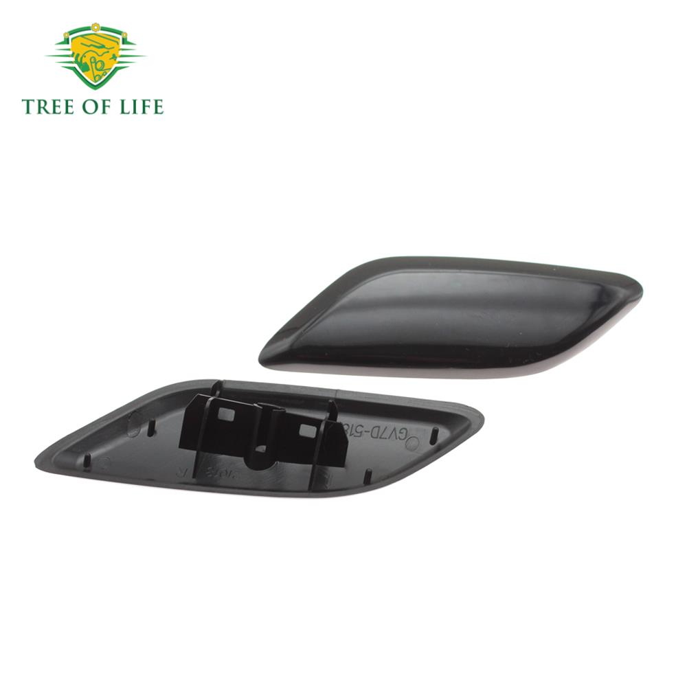 Для Mazda 6 Atenza GH 2008 2009 2010 2011 2012 Передний бампер Омыватель фар Распылитель Очистка Крышка Колпачок Накладка GS1F-51-8H1C