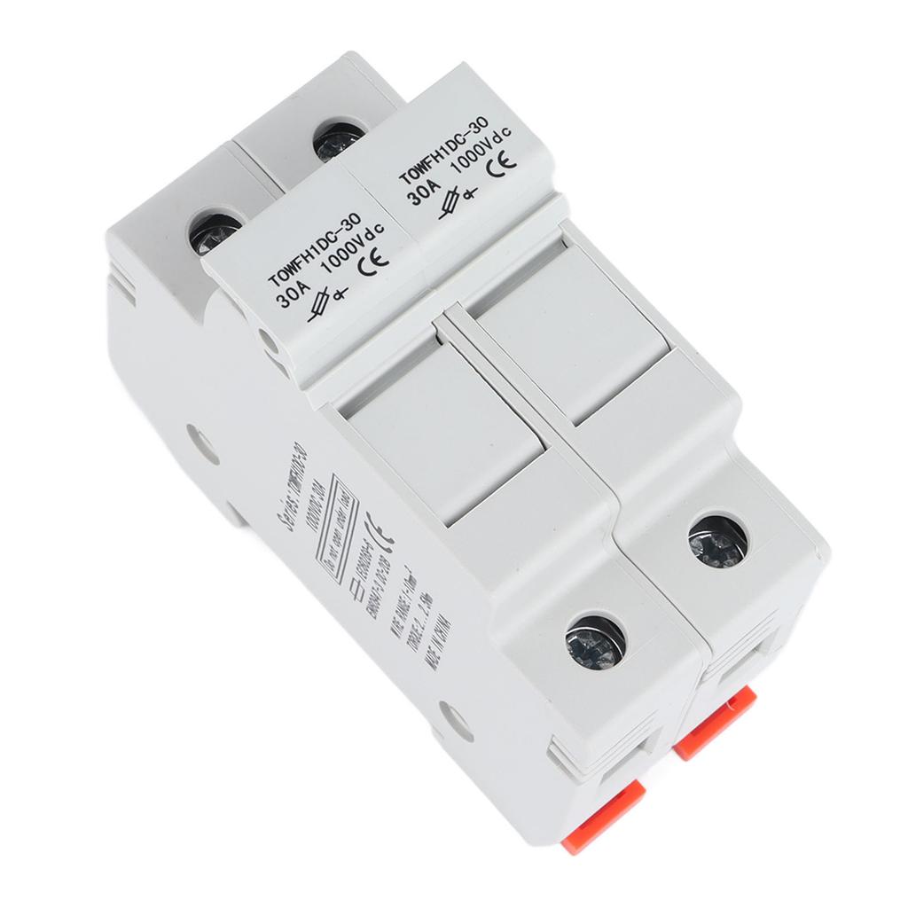 Автоматический выключатель постоянного тока 1000 В с 2 предохранителями Эффективная защита Автоматический выключатель Набор предохранителей для электроприборов 15 А