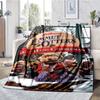 Emmet Otter's Jug-Band Christmas Theme Printed Blanket - Perfect for Couch, Bed, Travel & Outdoor Use | Machine Washable, Cozy & Durable.