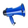 Bullhorn Megaphone 30W Lightweight Blue with Siren Handheld Outdoor Portable Amplifier for Football