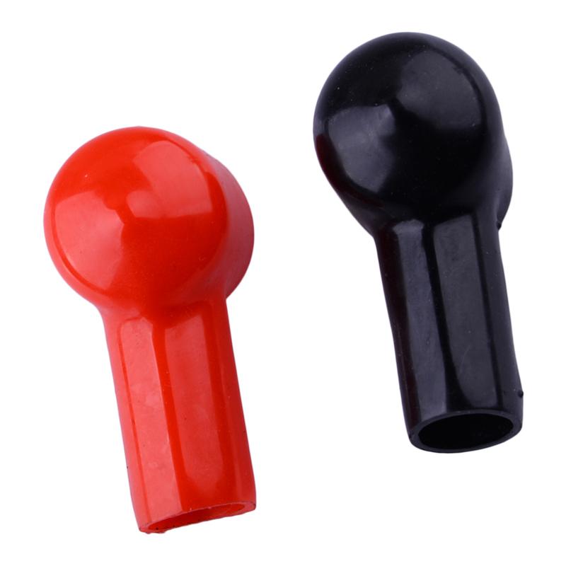 20pcs Battery Terminal Cover Flexible Boot ulating Protective Lug Cap Fit for Truck SUV Boat Motorcycle ATV Snowmobile Car