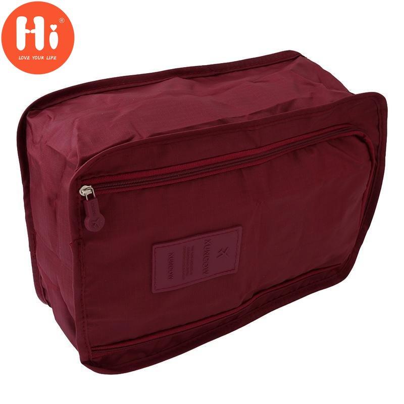 Дорожная сумка для хранения, легкая сумка на молнии, водонепроницаемый органайзер для обуви для стирки, коробка
