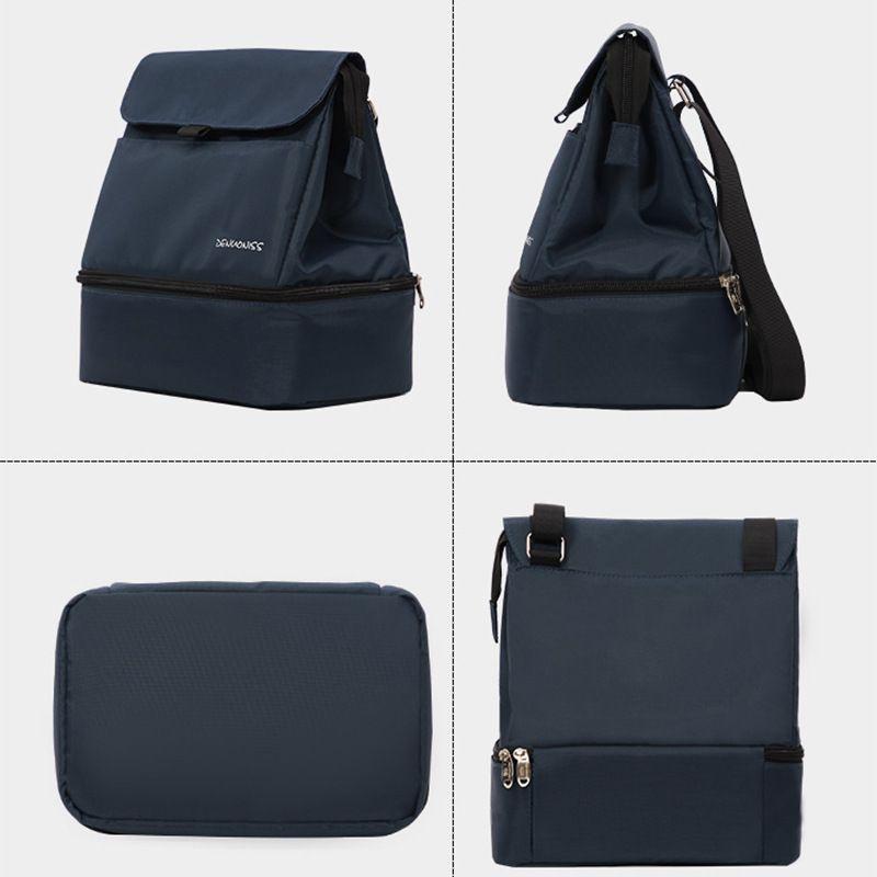 Classic Design Insulated Lunch Bag For Travel With Premium Oxford Cloth