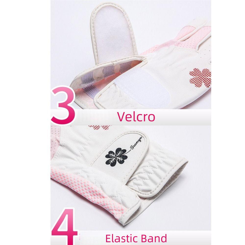 Breathable Full Finger Golf Gloves Wear Resistant Golf Mittens Women's Golf Gloves Golf Training