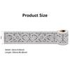 240cm Length Luxury Skirting Corner Wall Sticker Bathroom Office Glass Waist Line Home Decor Waterproof Floor Waveguide Art Wallpaper